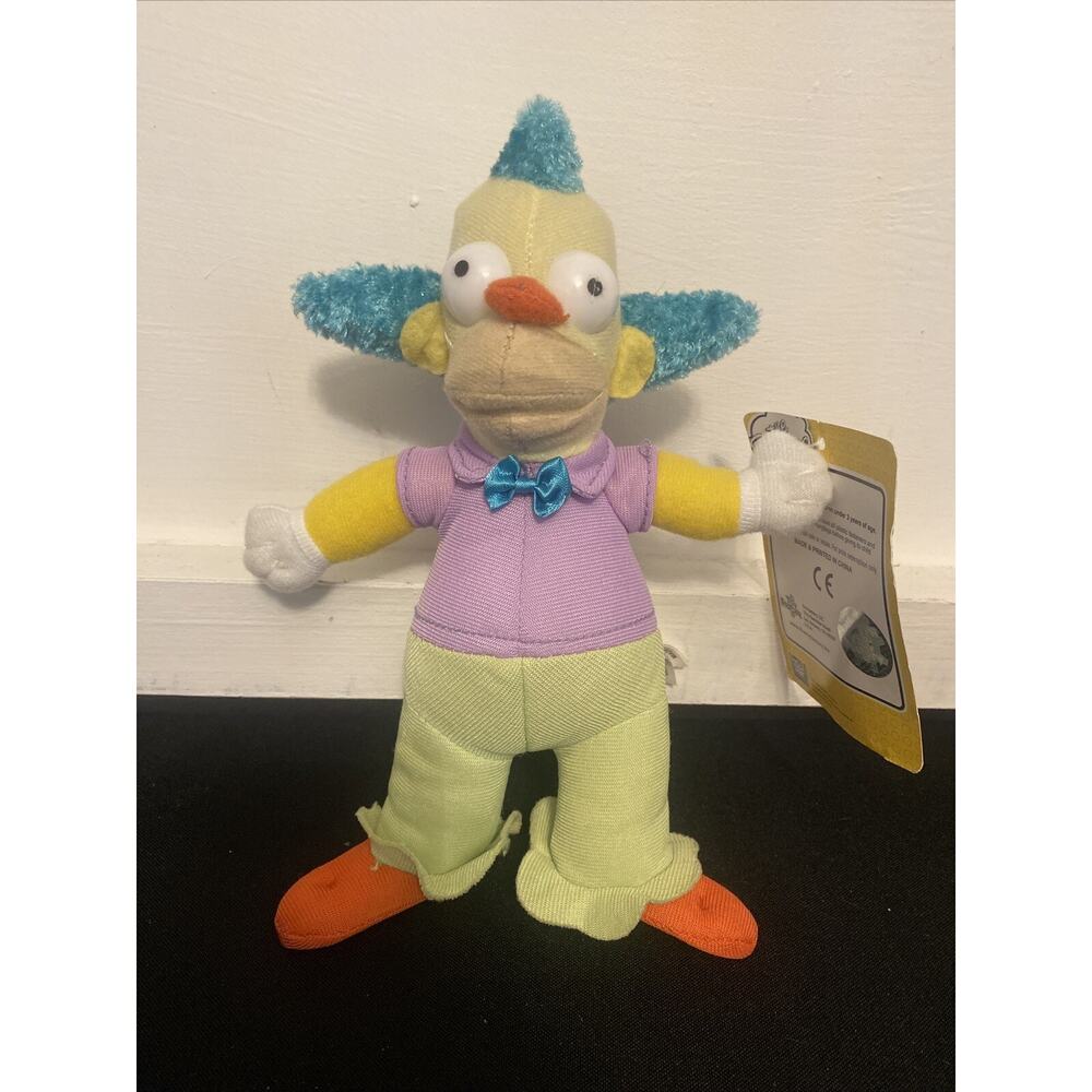 12" Universal Studios Matt Groening 2017 Krusty the Clown Plush